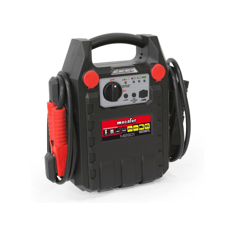 foto del prodotto avviatore di batteria 230v 12v dc 500ma 900a mb901 mecafer