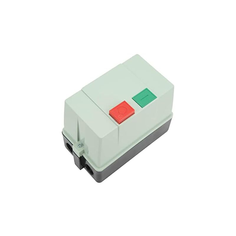 foto del prodotto avviatore magnetico per motore asincrono trifase, interruttore magnetico ac 220v, con funzione di protezione da sovraccarico, perdita di fase e