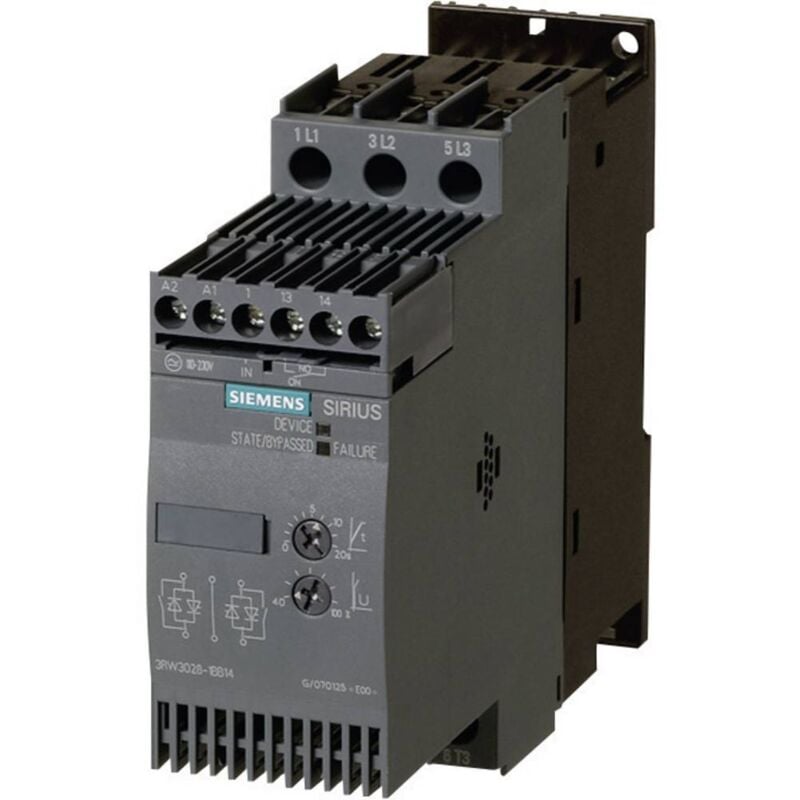 foto del prodotto avviatore soft starter siemens potenza motore a 400 v 15 kw potenza motore a 230 v 7.5 kw 400 v ac corrente nominale 32