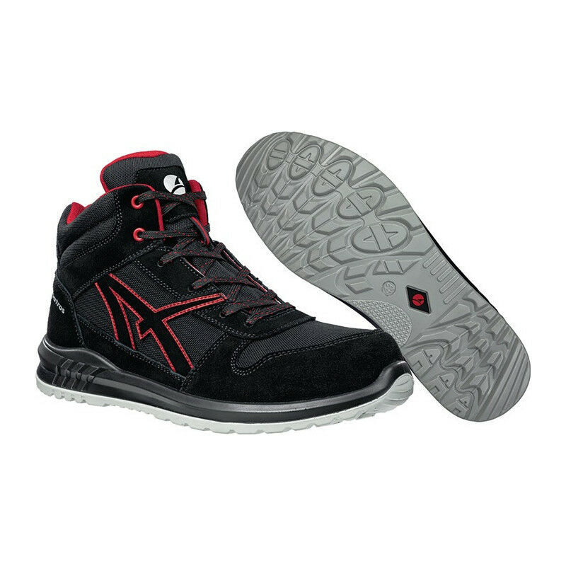 foto del prodotto avvio di sicurezza del sudore medio di clifton 45 black red s3 en iso 20345 2011 leather