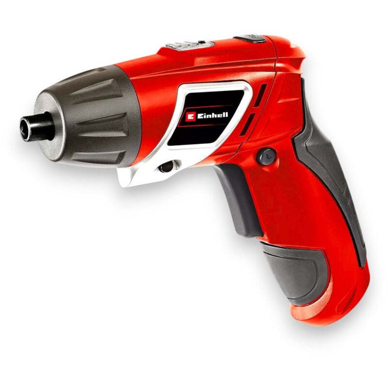 foto del prodotto avvitatore a batteria 3,6v con manico snodabile luce led e 6 inserti in dotazione einhell