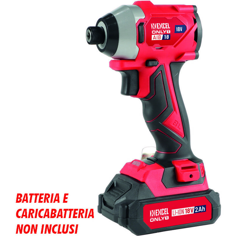 foto del prodotto avvitatore a impulsi a batteria 18v only1 excel