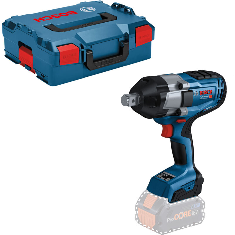 foto del prodotto avvitatore a impulsi a batteria bosch biturbo gds 18v-1050h senza batteria senza caricabatterie l-boxx