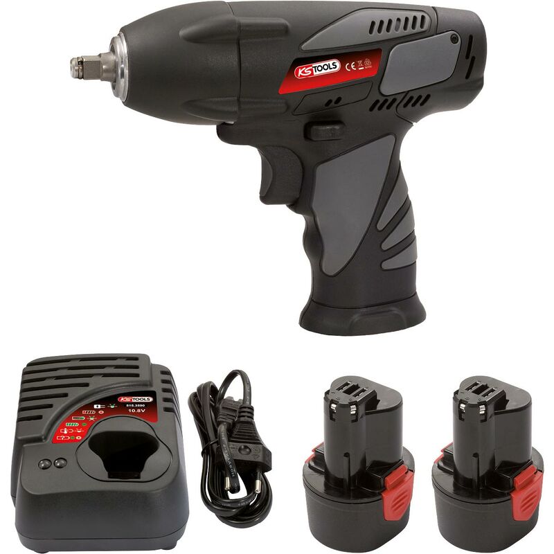 foto del prodotto avvitatore a percussione a batteria 3 8'- 117nm, 1.870 g min, con 2 batterie e 1 caricatore