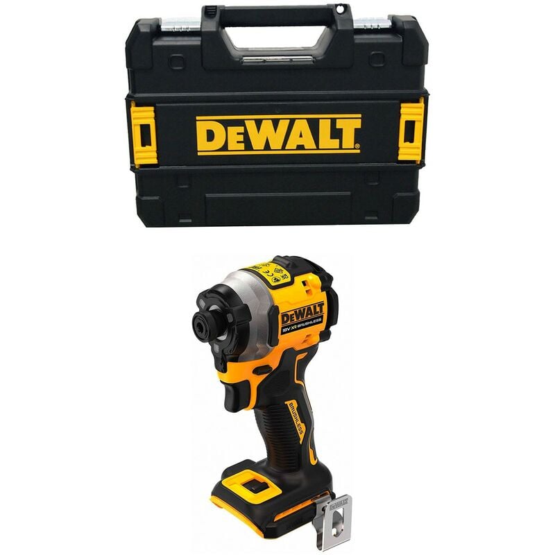 foto del prodotto avvitatore a percussione dewalt 18v brushless macchina nuda valigetta tstak dcf850nt