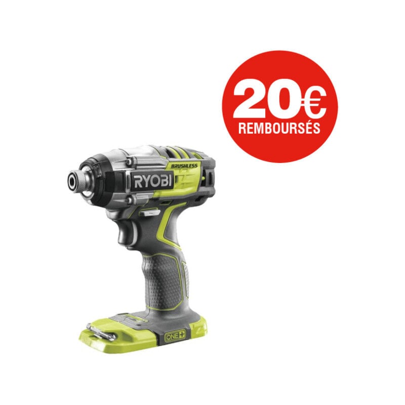 foto del prodotto avvitatore a percussione ryobi 18v one brushless senza batteria o caricatore r18idbl 0
