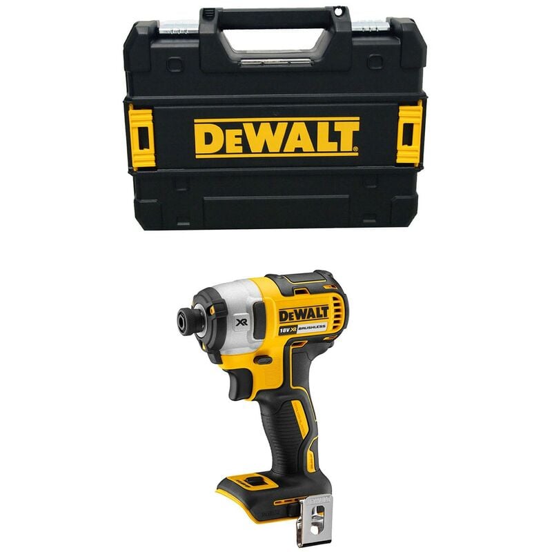 foto del prodotto avvitatore ad impulsi dewalt dcf887nt solo corpo con tstak ii