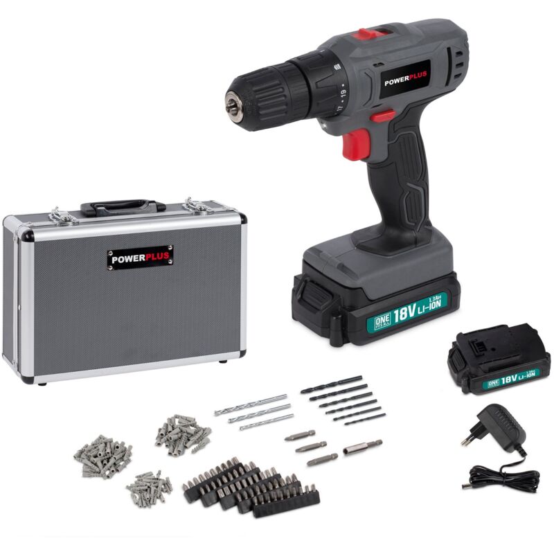 foto del prodotto avvitatore mistral 20v 2batterie+158 accessori