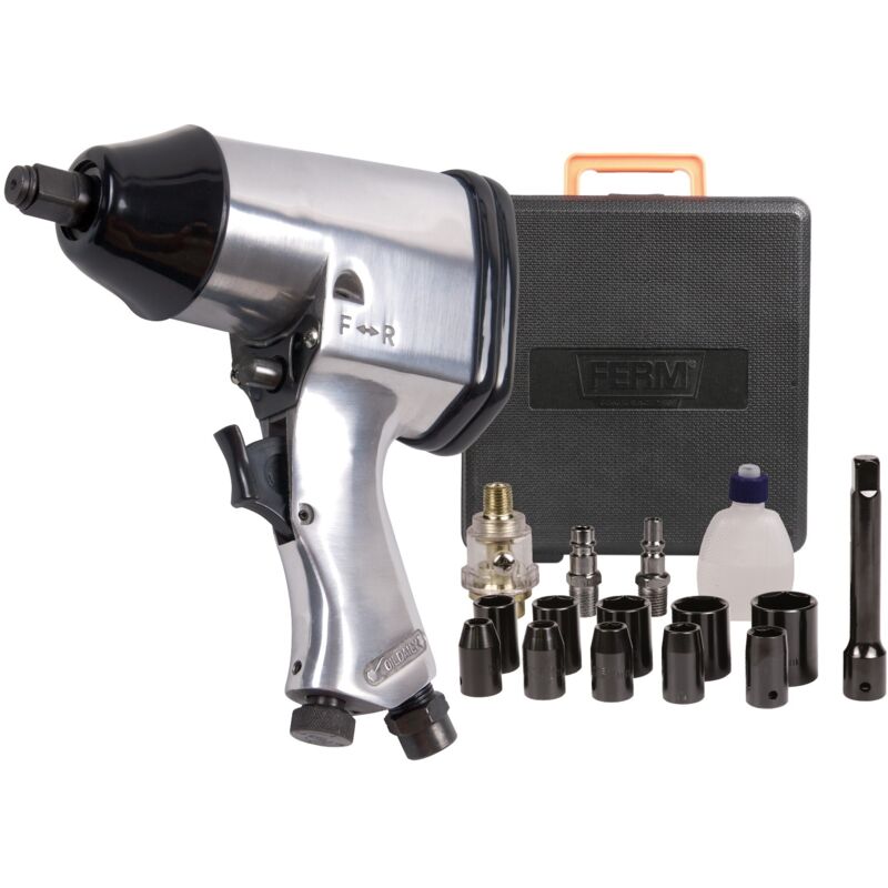 foto del prodotto avvitatore pneumatico a percussione 1 2 collegamento orion e din per compressore ferm