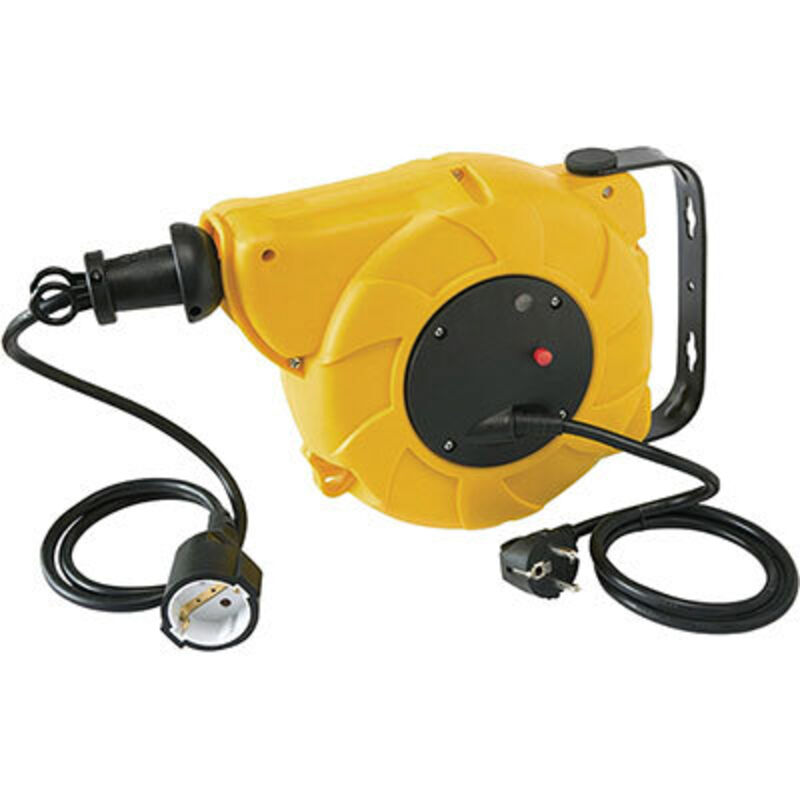foto del prodotto avvolgicavo + cavo electraline - schuko n°xmmq 3x1,5 mt 10 - 1 pezzo