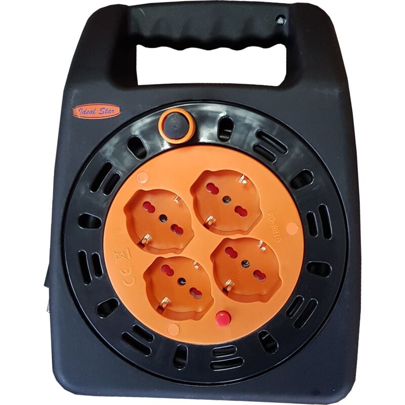 foto del prodotto avvolgicavo domestico ideal star con manico 15 mt