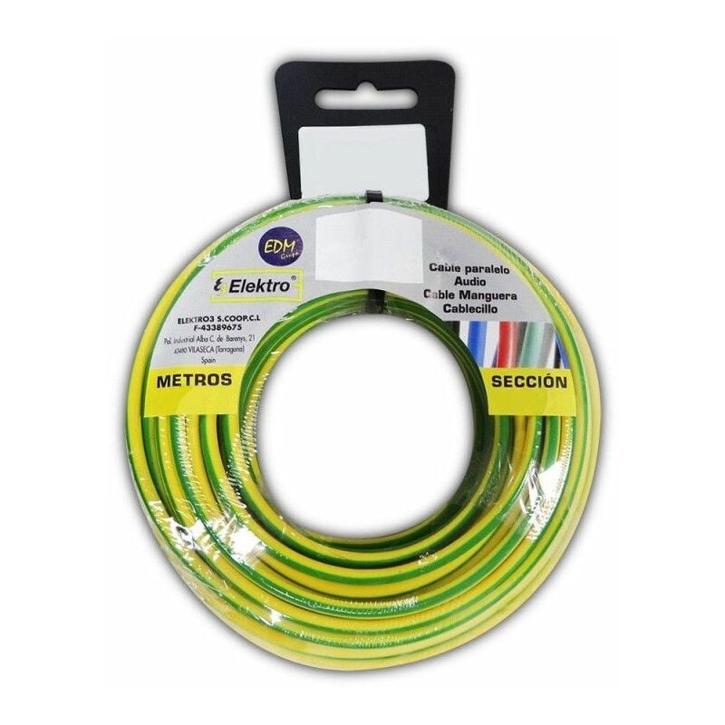 foto del prodotto avvolgicavo flessibile da 1,5 mm bicolore senza alogeni da 20 m