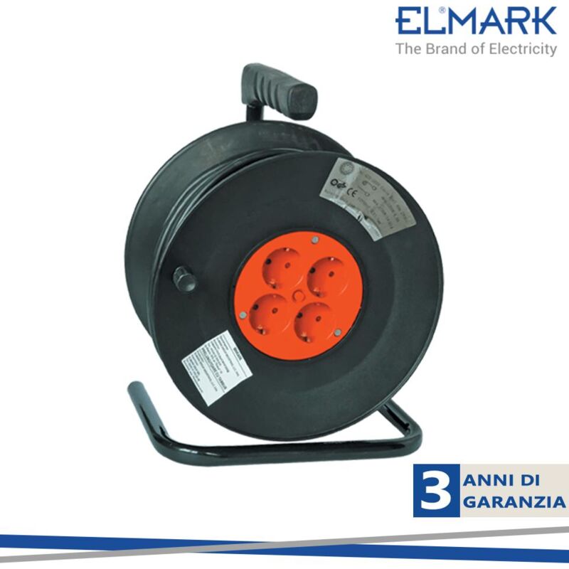 foto del prodotto avvolgicavo h05vv f hjr 4a mak 4 3x1,5 25mt