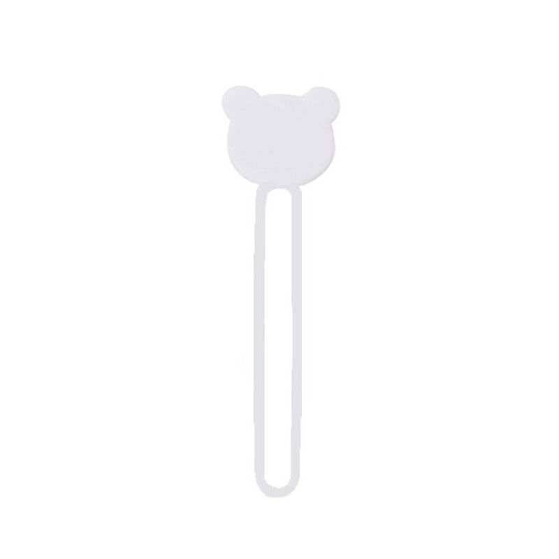 foto del prodotto avvolgicavo in silicone, bianco