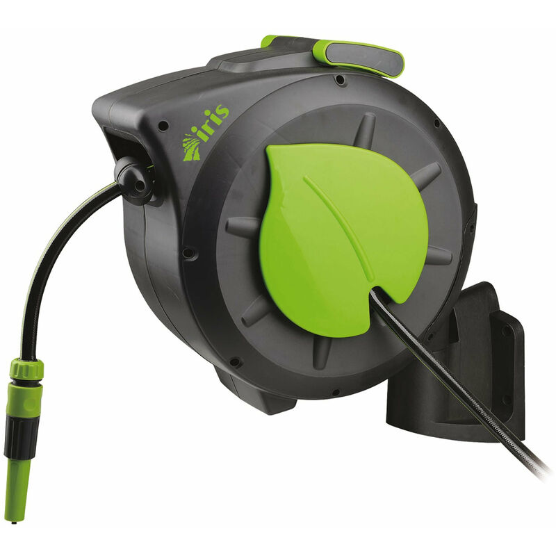 foto del prodotto avvolgitubo a parete rotoroll autoavvolgente con tubo 20 mt ecogreen iris