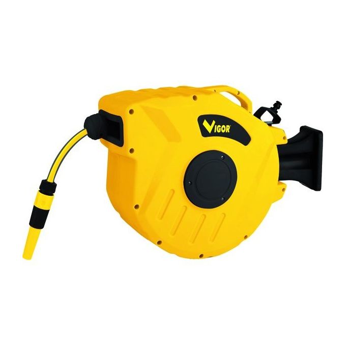 foto del prodotto avvolgitubo a parete vigor automatico mt. 20