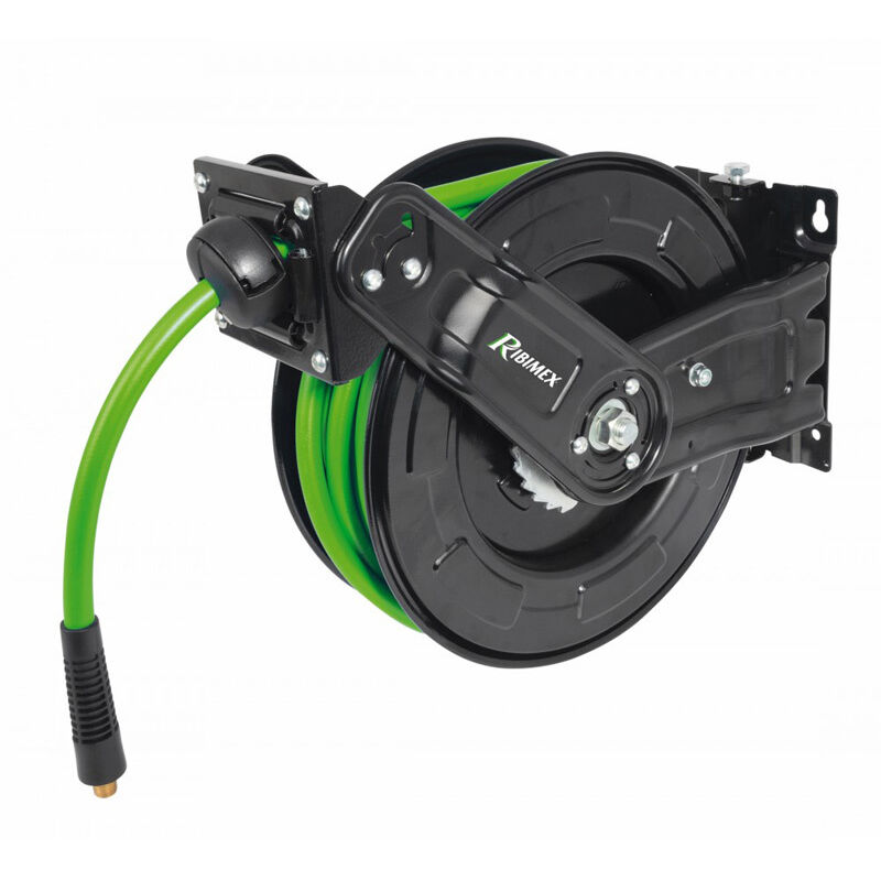 foto del prodotto avvolgitubo aria compressa automatico 15 mt ribimex prdatrm163
