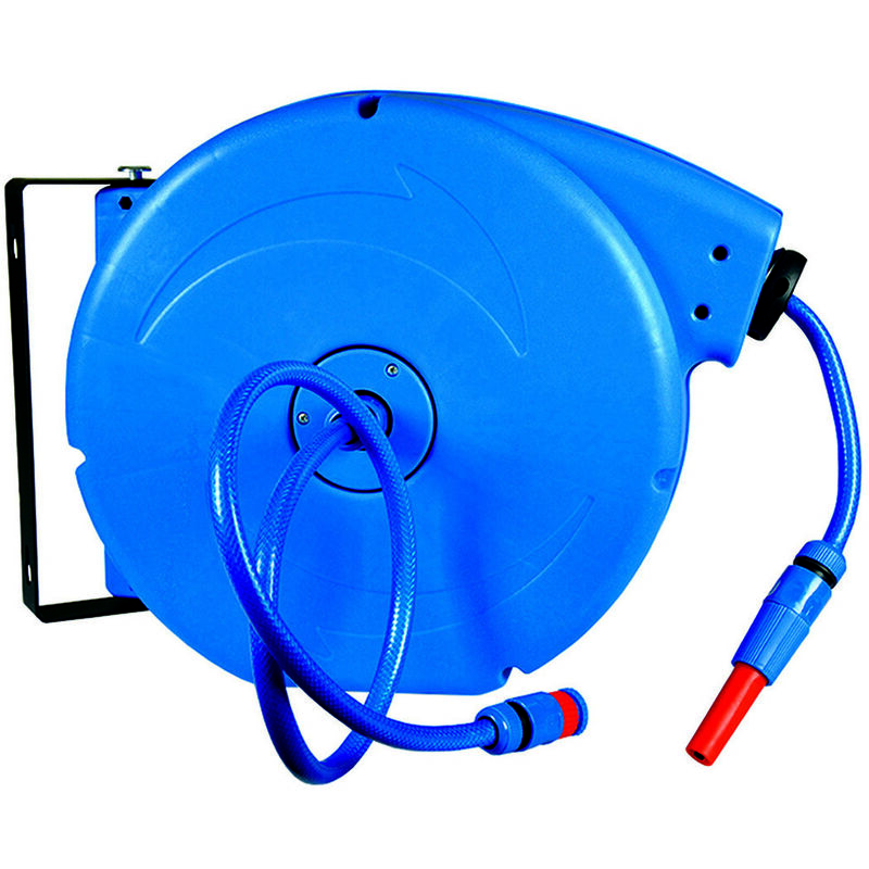 foto del prodotto avvolgitubo automatico a parete mt.20 mt.20 di tubo pvc mm.12 pressione 6 bar max