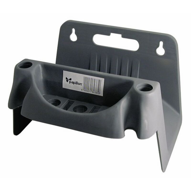 foto del prodotto avvolgitubo da parete in polipropilene colore grigio papillon