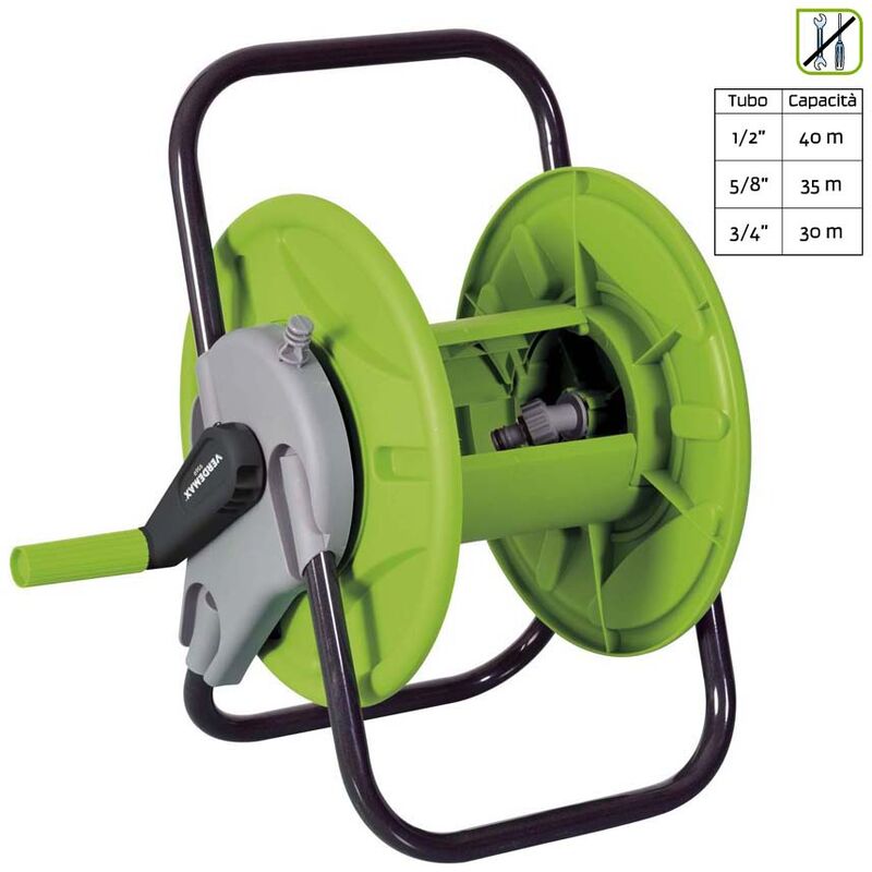 foto del prodotto avvolgitubo portatile capacit 40m verdemax