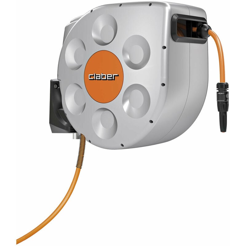 foto del prodotto avvolgitubo rotoroll evolution automatico 30mt pi accessori claber