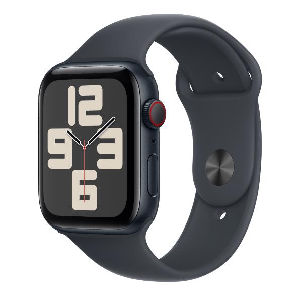 foto del prodotto aw se gps cellular 44mm midnight aluminium case with midnight sport band s m