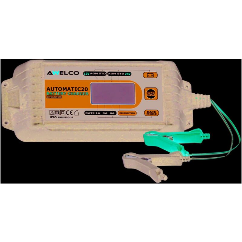foto del prodotto awelco caricabatterie automatic 20 mod. aw40068