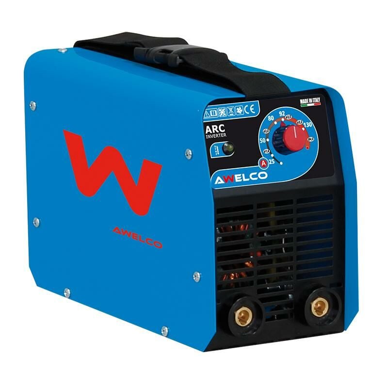 foto del prodotto awelco saldatrice inverter 160 a amp mod. arc 180 casco elmetto di protezione