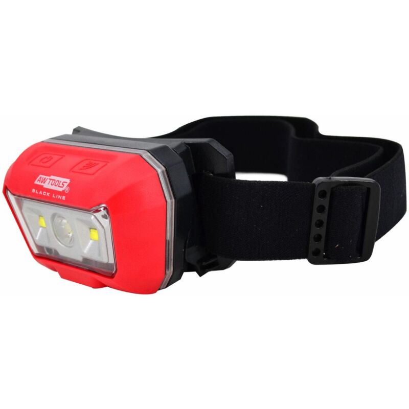 foto del prodotto awtools black line latarka czo owa raggio cree smd led z czujnikiem ruchu