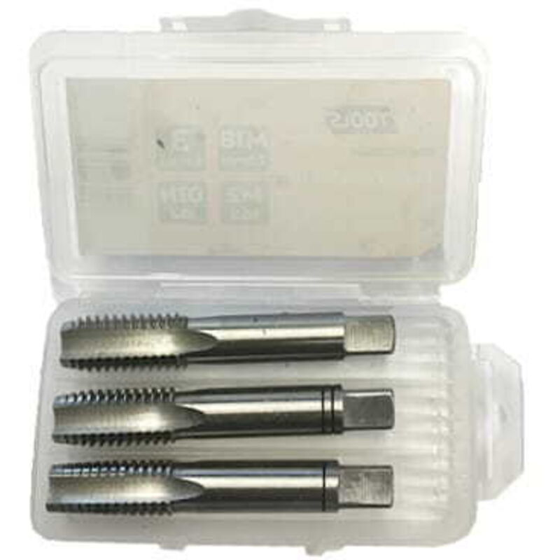 foto del prodotto awtools filettatura m2 hss m6x1.00 set 3 pezzi blackline