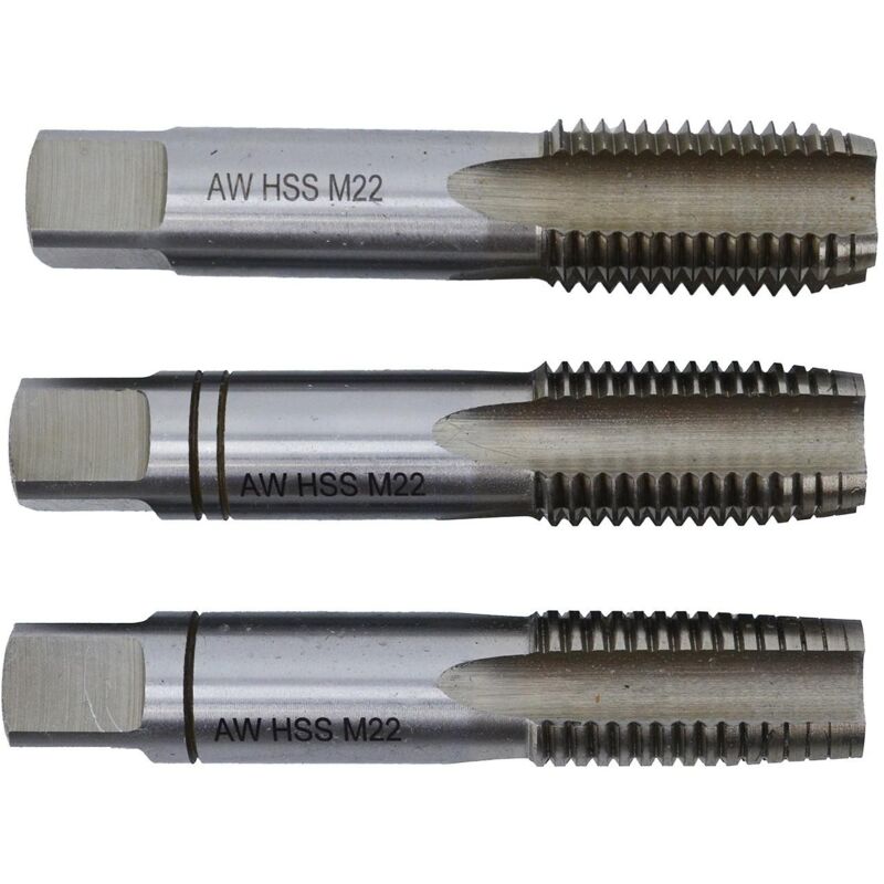 foto del prodotto awtools gwintownik m2 hss m8x1,00 kpl.3szt.