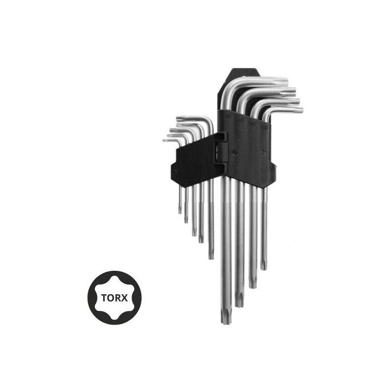 foto del prodotto awtools klucze torx t10 t50 9 sztuk