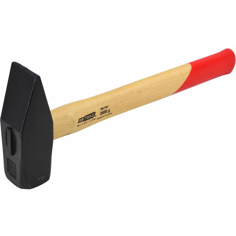 foto del prodotto awtools m otek lusarski 2,0 kg trzonek drewniany black line