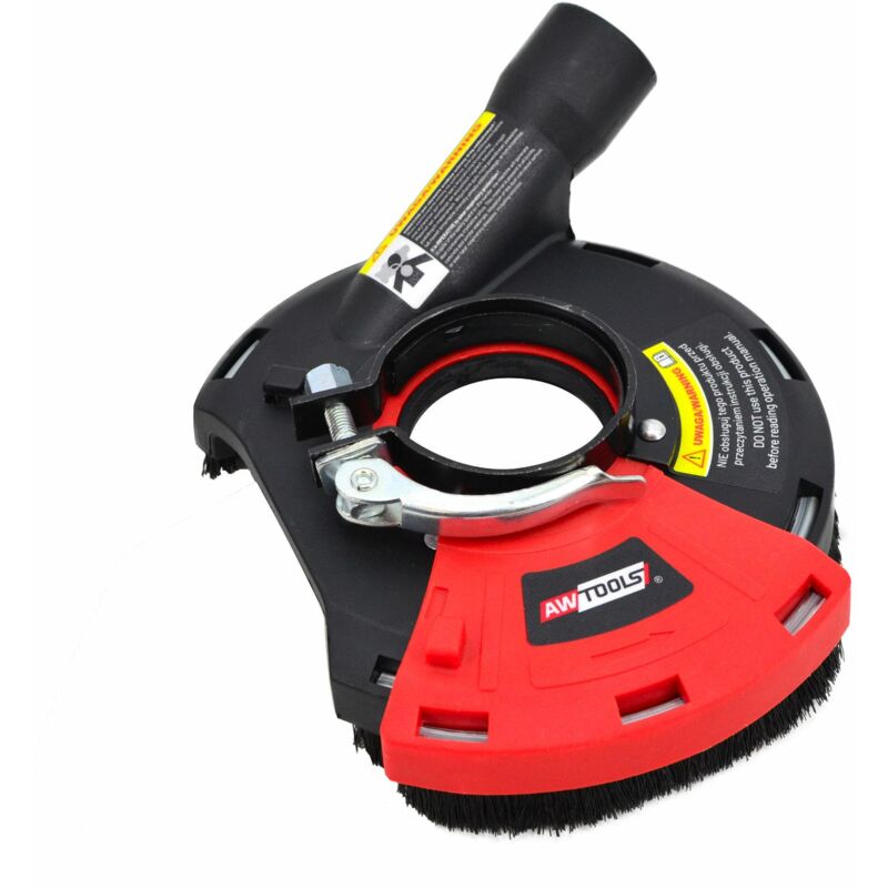 foto del prodotto awtools osłona przeciwpyłowa odsysająca do szlifierki kątowej 180-230mm