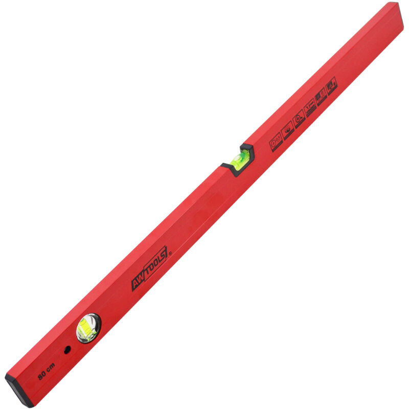 foto del prodotto awtools poziomnica malowana czerwona 80cm