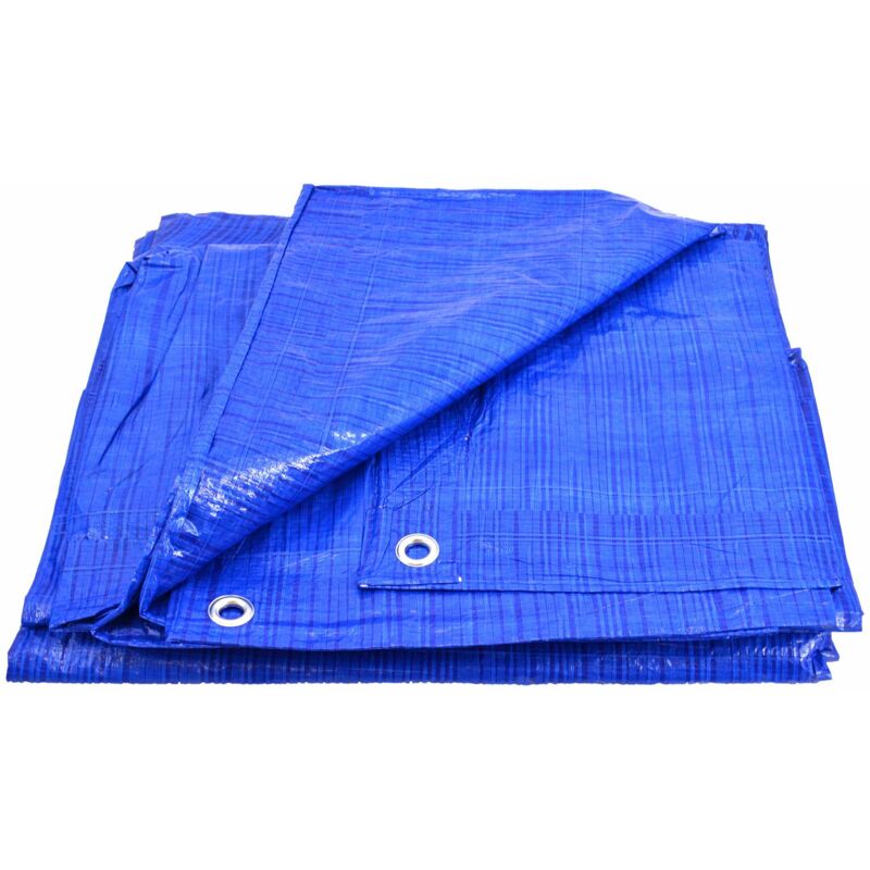 foto del prodotto awtools tarpaulin 70 g, 2 x 3 m , colore blu