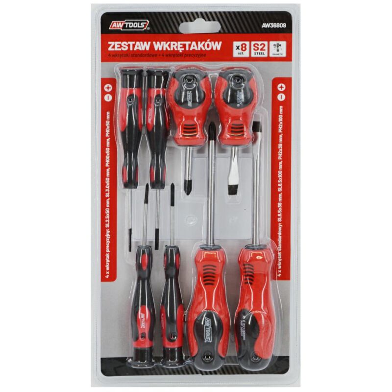 foto del prodotto awtools zestaw wkr tak w blister s2 8szt.