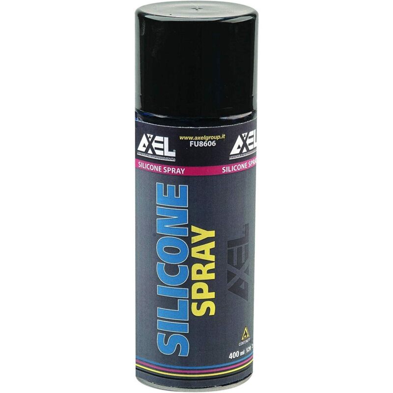 foto del prodotto axel bomboletta silicone spray 400 ml lubrificante protettivo idrorepellente