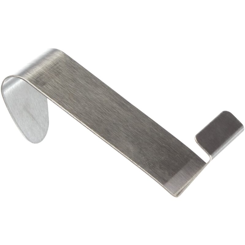 foto del prodotto axentia doppelhaken, handtuchhaken, kleiderhaken, ca.7,5 x 6 cm, edelstahl ganci appendiabiti, acciaio inox, argento, 7,5 x 6 x 7,5 cm, 2 unit 