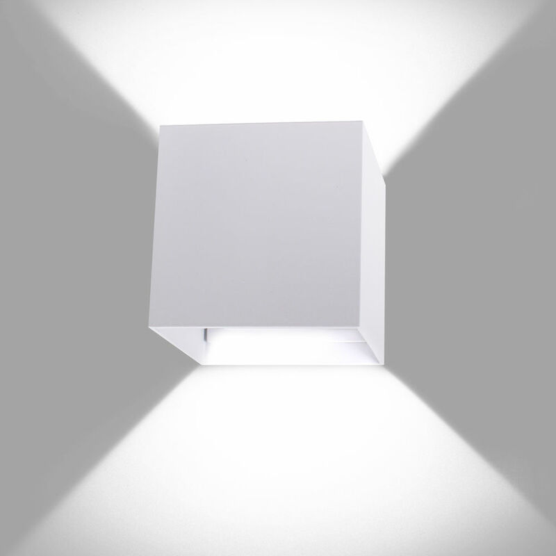 foto del prodotto axhup applique led per interno, 12w moderna lampada da parete in alluminio, lampada angolo del fascio regolabile per corridoio cucina isaland