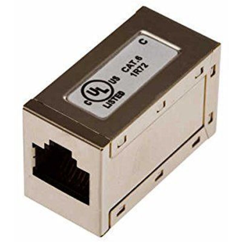 foto del prodotto axis 5503-771 adattatore per inversione del genere dei cavi rj-45 acciaio spazzolato