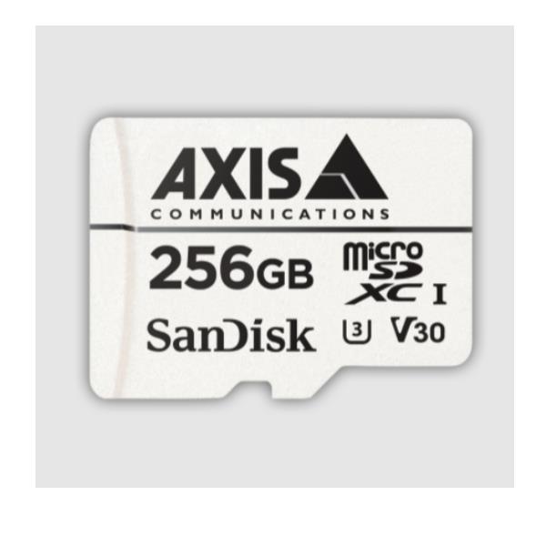 foto del prodotto axis surveillance card 256gb