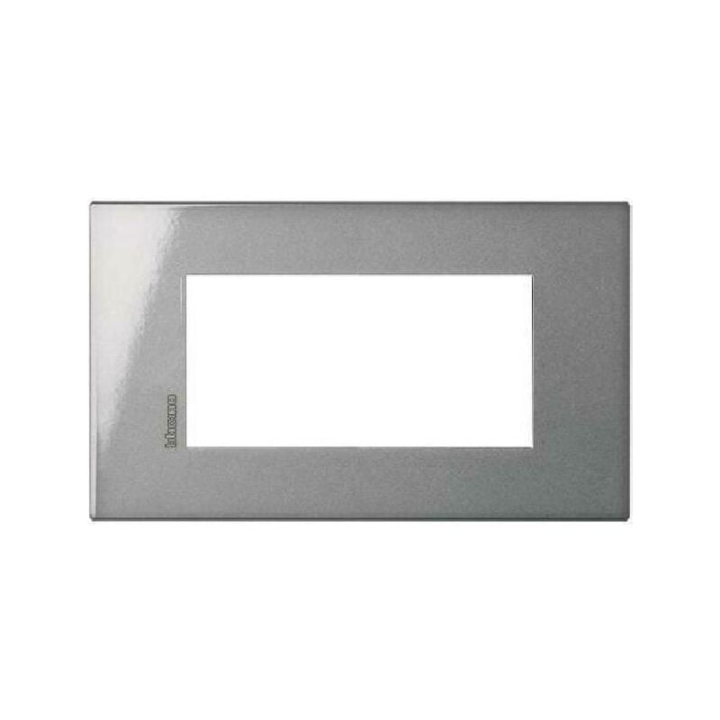 foto del prodotto axolute air placca 4 moduli colore tech hw4804hc bticino