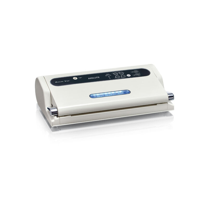 foto del prodotto axolute macchina sottovuoto professionale bianco con led 800 mbar magic vac