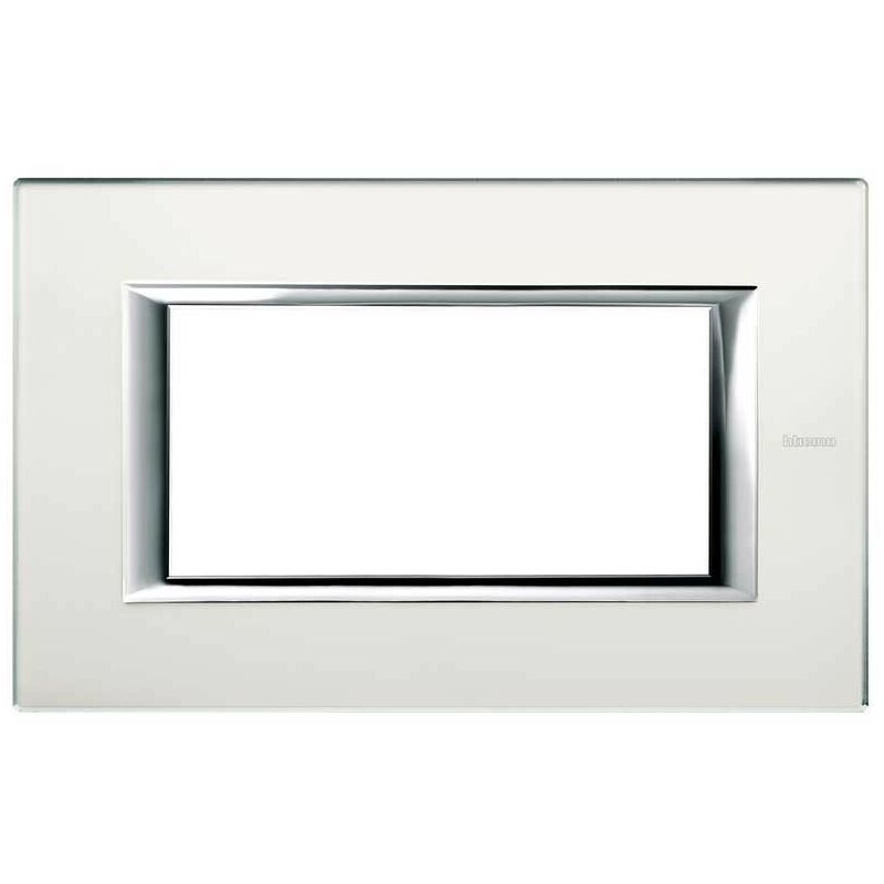 foto del prodotto axolute placca 4 moduli specchio acidato ha4804vsa bticino