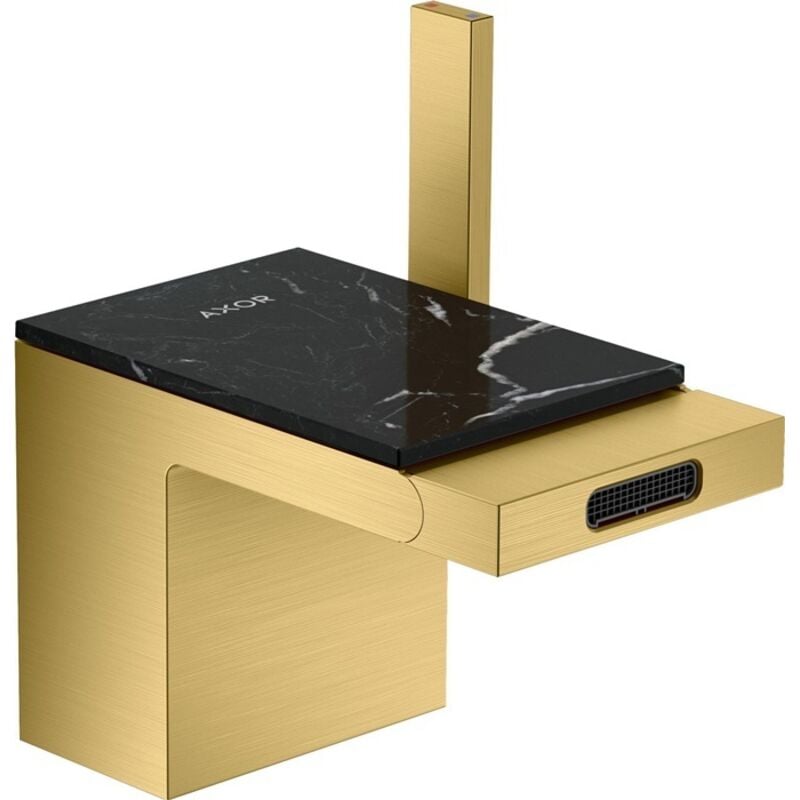 foto del prodotto axor myedition - piastra di copertura 120 mm, marmo nero 47915000