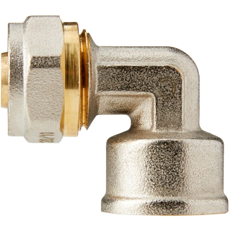 foto del prodotto ayor - somatherm for you - 3764-16-15 - gomito a compressione per tubo 16 multistrato - femmina 15 21 1 2 ''