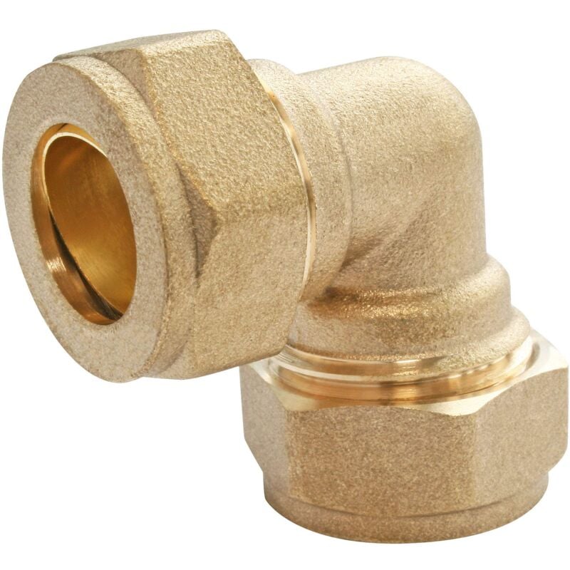 foto del prodotto ayor somatherm for you 90 gomito pari a ottone di compressione, per 14 tubo di rame
