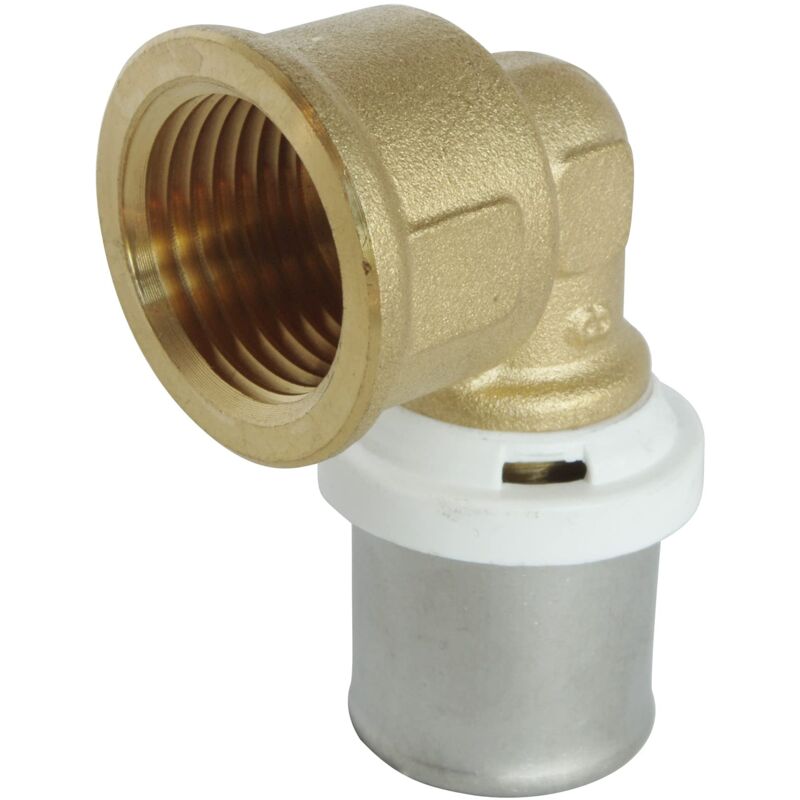 foto del prodotto ayor somatherm for you gomito piegatura del tubo multistrato 20 f20 27 3 4 per collegare un tubo multistrato di diametro 20