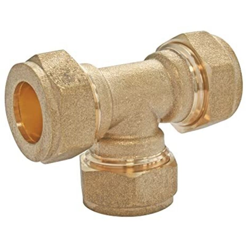foto del prodotto ayor somatherm for you te pari a compressione in ottone per tubo rame 10